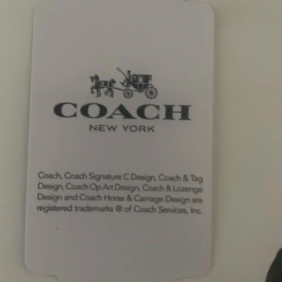 NWT Coach Leather Wallet DBL bill sport calf - Picture 7 of 7